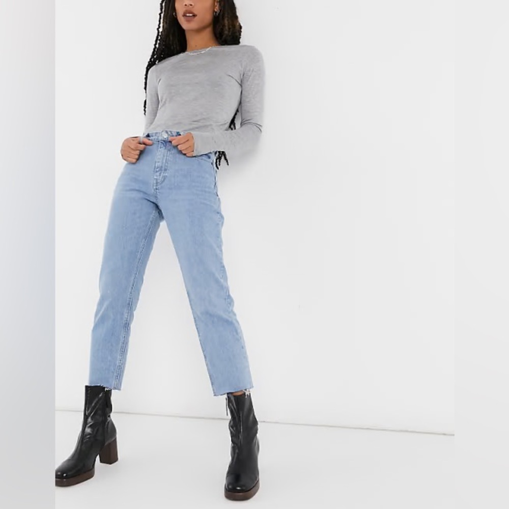 Topshop straight jeans, W28 L30
